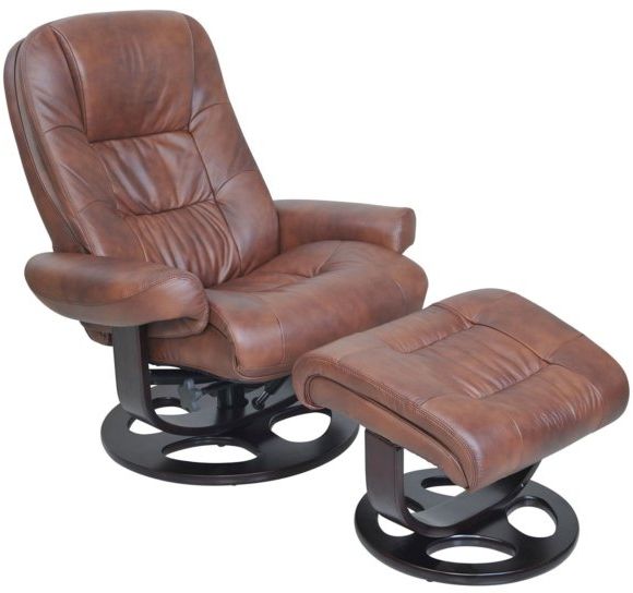 Barcalounger® Jacque Pedestal Recliner And Ottoman 