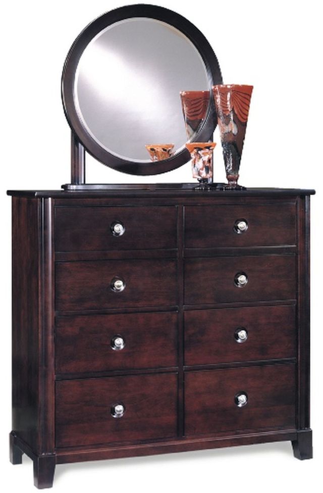 Durham Furniture Manhattan Cabernet Dressing Mirror 2