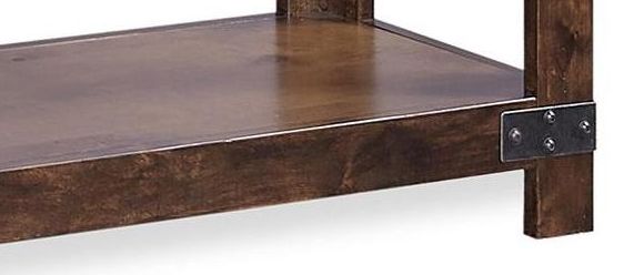 Aspenhome® Industrial Tobacco Chairside Table 1