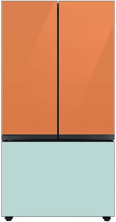 Samsung Bespoke 36" Stainless Steel French Door Refrigerator Bottom Panel 55