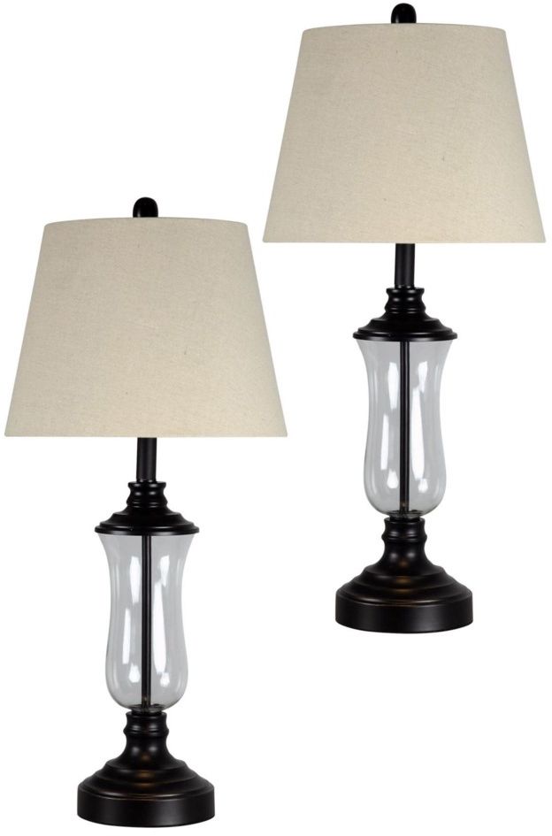 stylecraft set of 2 table lamps