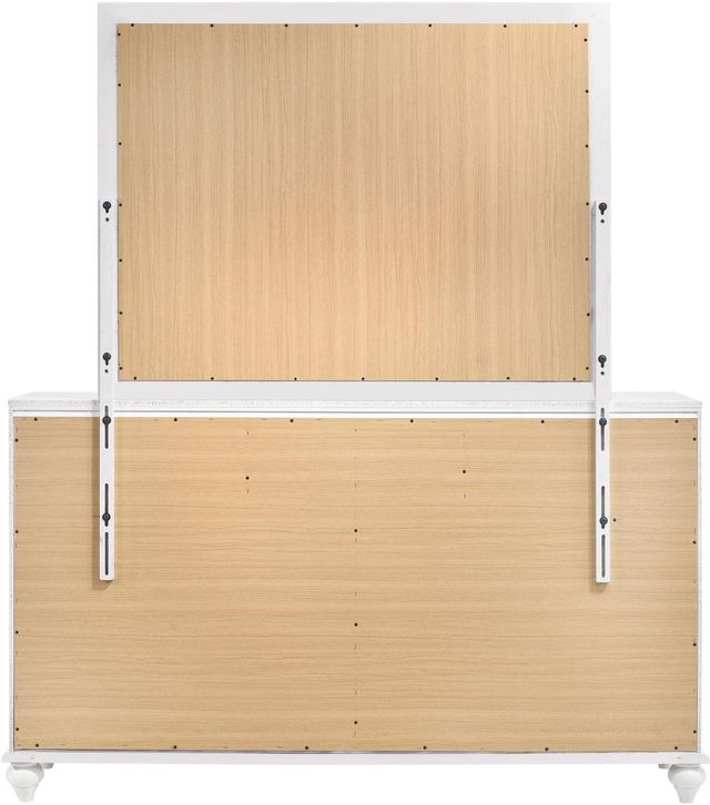 Coaster® Barzini White Dresser Mirror 3