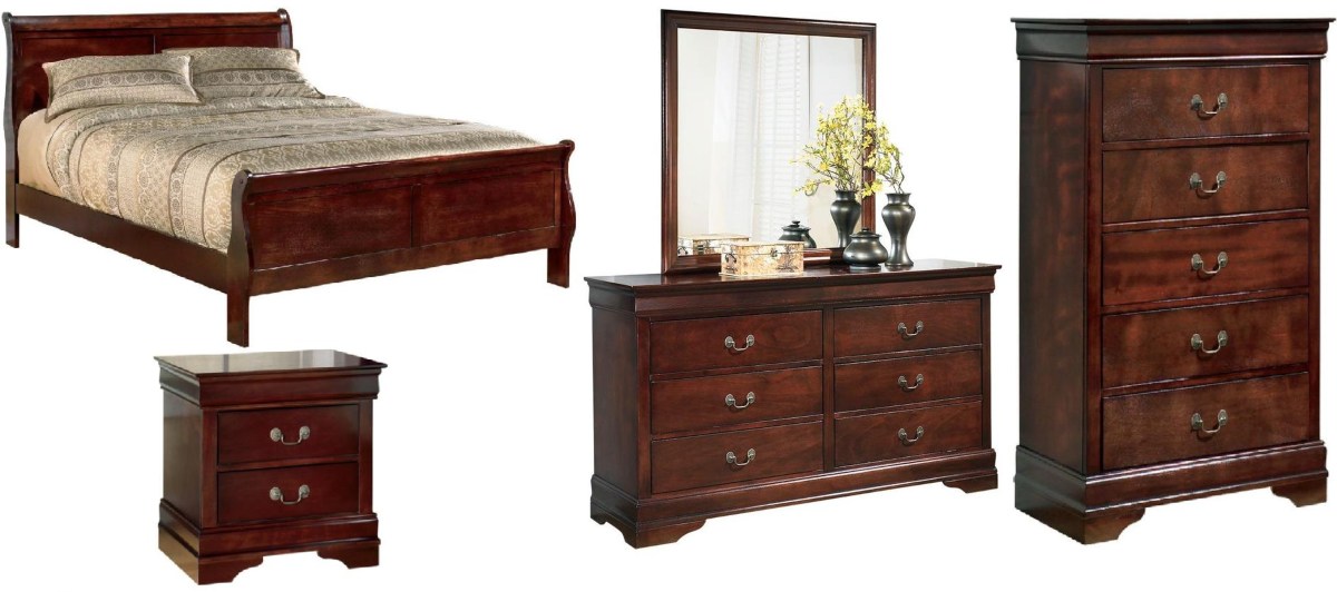 Alisdair queen deals sleigh bed set