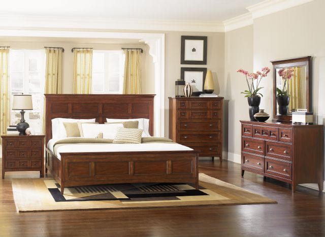 Magnussen® Home Harrison King Panel Storage Bed 3