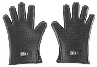 Weber® Black Silicone Grilling Gloves