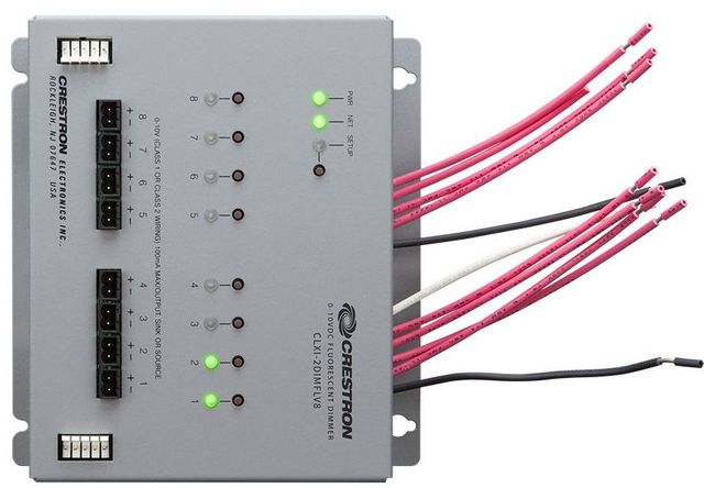 Crestron® 8 Channel 0-10V Dimmer Module 1