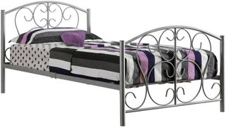 Monarch Specialties Inc. Silver Twin Bed