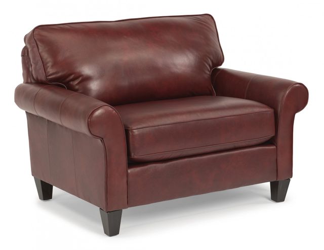 Flexsteel® Westside Leather Chair and a Half-2