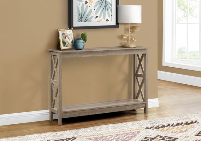 Monarch Specialties Inc. Dark Taupe 48" Hall Console Table 2