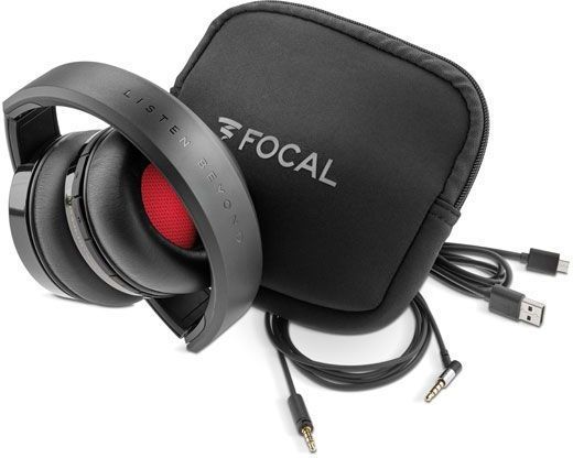 Focal® Black High Gloss Premium Wireless Headphones 4