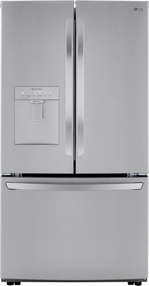 LG 4-Piece Kitchen Package with a 25.5 Cu. Ft. Bottom Mount Refrigerator