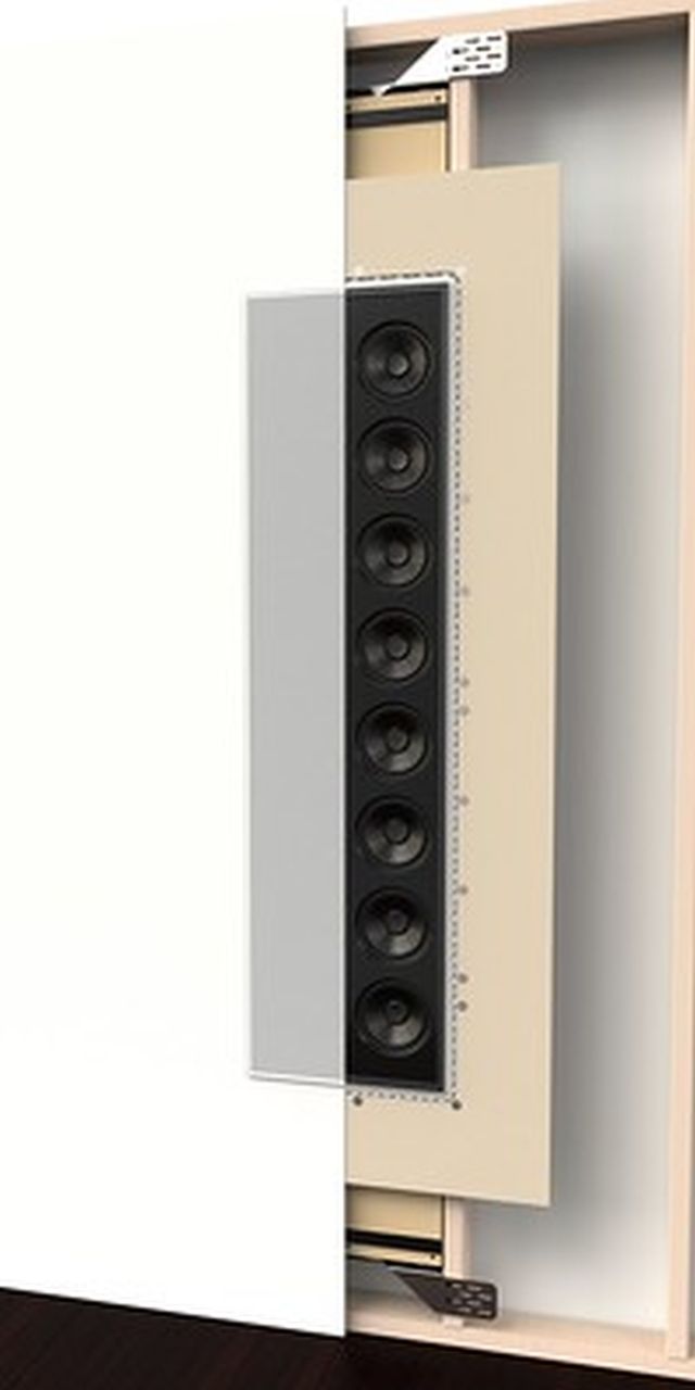 Martin Logan® Statement40XW Paintable White 6.5" In-Wall Speaker 7