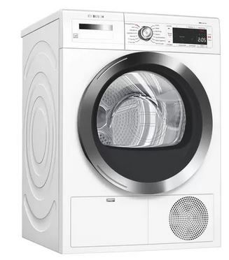 Bosch 800 Series 4.0 Cu. Ft. White Front Load Electric Dryer 3