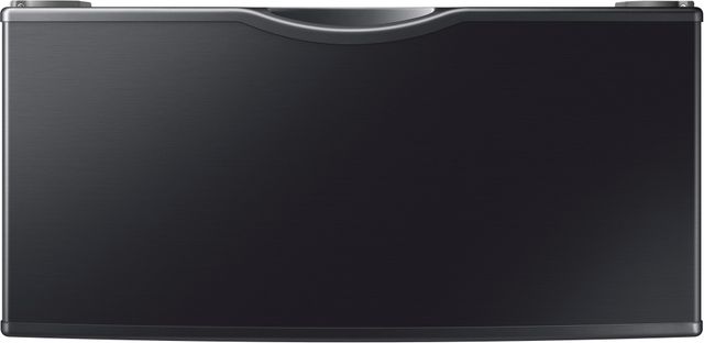 Samsung 27" Fingerprint Resistant Black Stainless Steel Pedestal 0