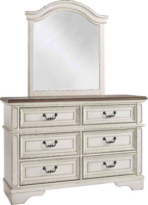 Signature Design by Ashley® Realyn Two-tone Youth Dresser And Mirror