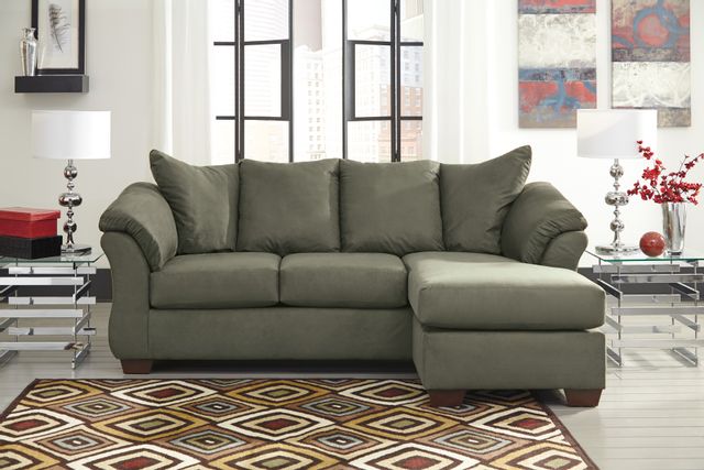 Signature Design by Ashley® Darcy Sage Sofa Chaise 2