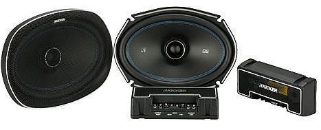 Kicker® QS Series 6" x 9" Coaxial Speakers