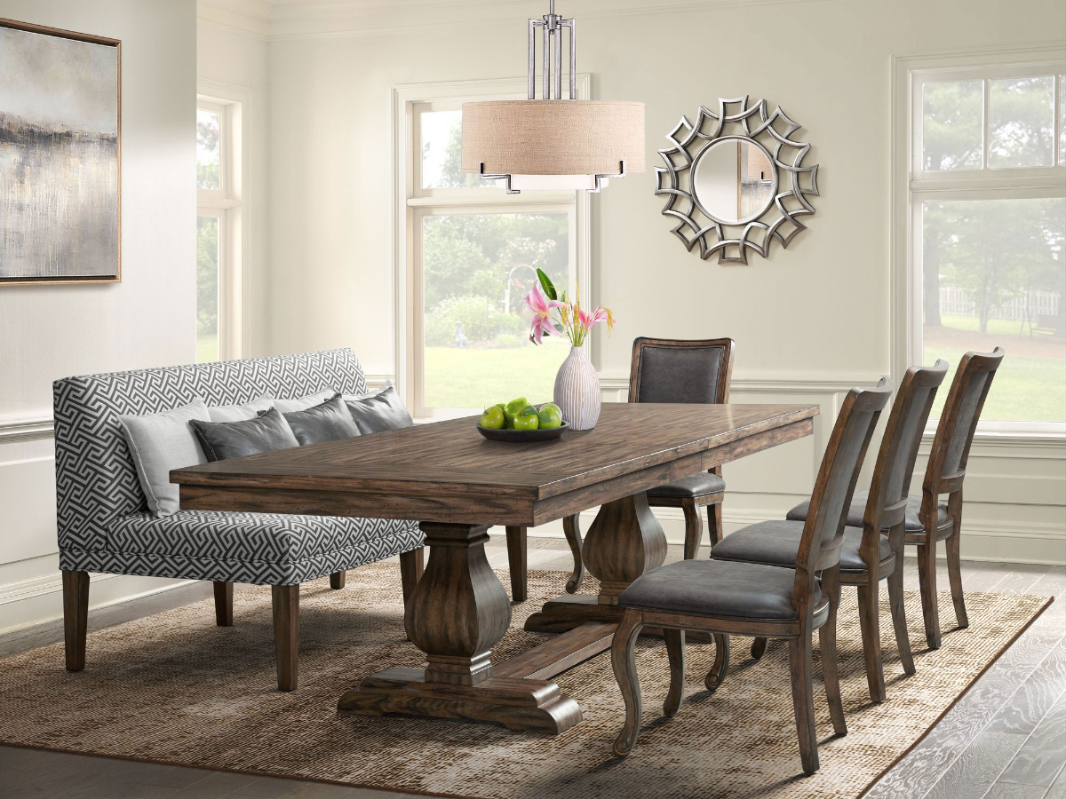 Bobs furniture dining room table online sets