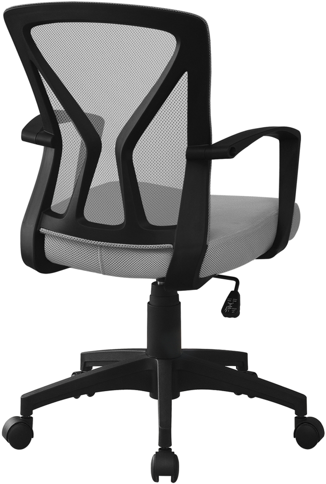 Monarch Specialties Inc. Black/Grey Office Chair-1