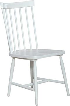 Liberty Palmetto Heights Two-Tone Shell White Spindle Back Side Chair