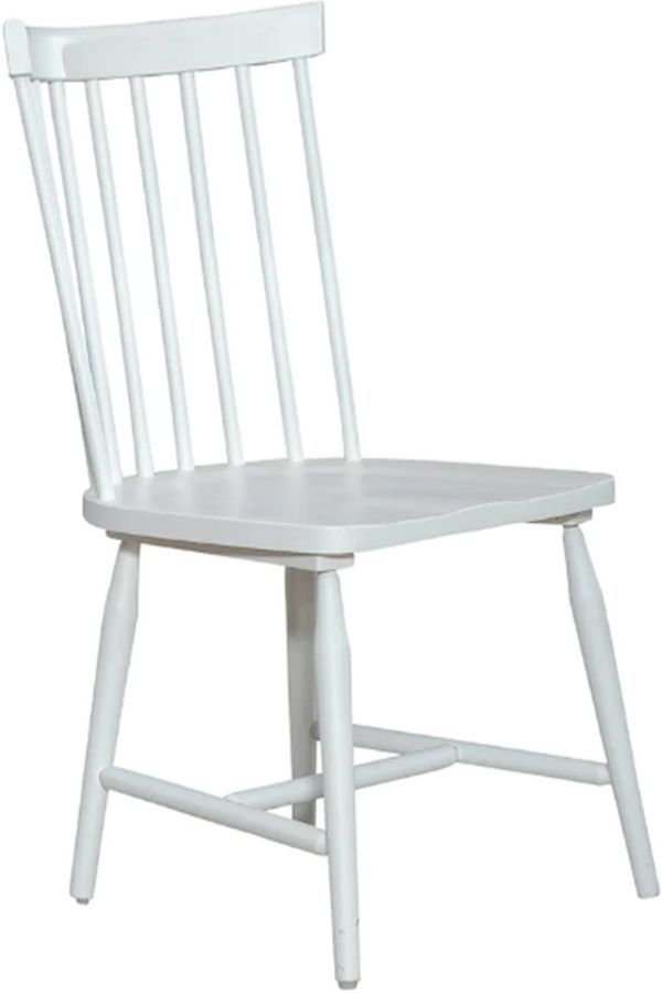 Liberty Palmetto Heights Two-Tone Shell White Spindle Back Side Chair