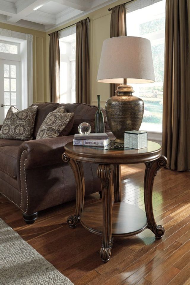 Signature Design by Ashley® Sydmore Brown End Table 1