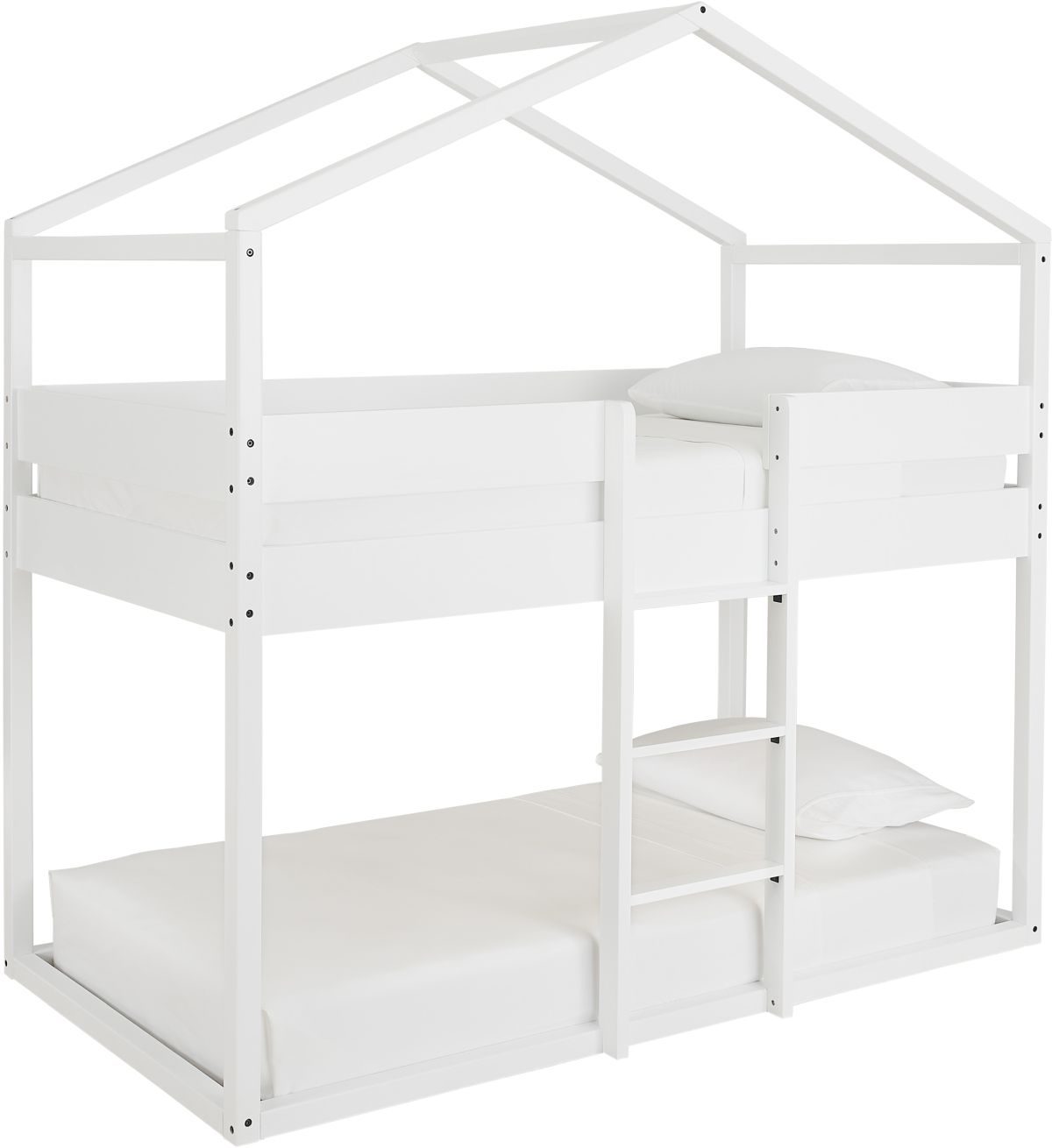 Signature Design by Ashley® Flannibrook White Twin/Twin House Loft Bed