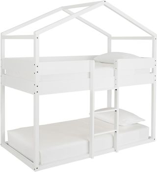 Signature Design by Ashley® Flannibro White Twin/Twin House Loft Bed