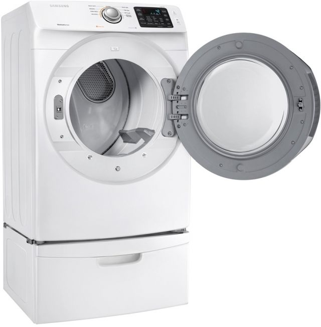 Samsung 7.5 Cu. Ft White Electric Dryer-1