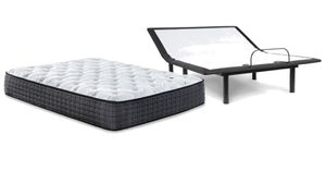 Sierra Sleep® by Ashley® Limited Edition 2-Piece Hybrid Firm and Adjustable Base Queen Mattress Set