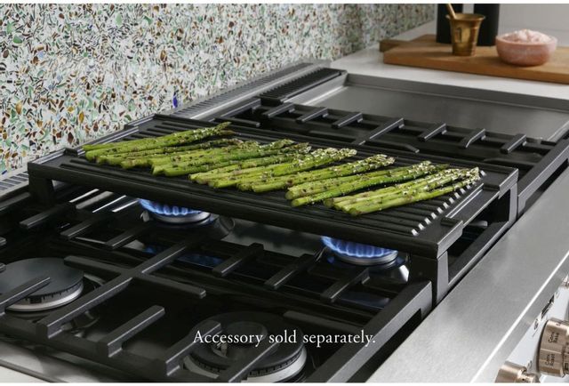 Café™ 48" Stainless Steel Professional Style Dual Fuel Range 5