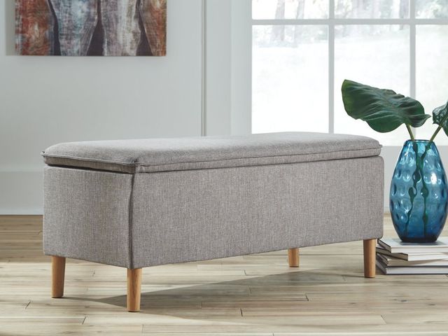 Signature Design by Ashley® Kaviton Gray Accent Bench 2
