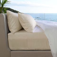 Cariloha Resort™ 4-Piece Viscose Bamboo Coconut Milk California King Bed Sheet Set