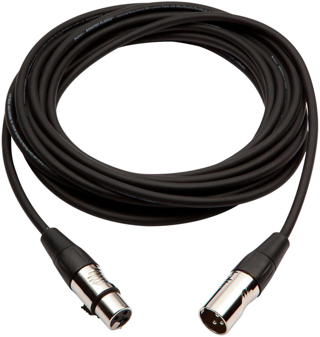 Monster® 10' Prolink Classic Pro Audio XLR Microphone Cable 2