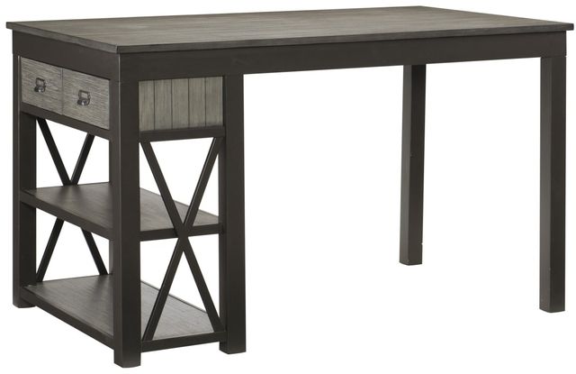 Homelegance® Elias Gunmetal Gray Counter Height Table