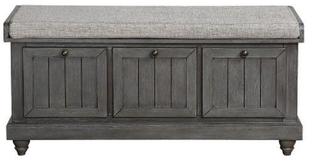 Homelegance® Woodwell Dark Gray Bench 6