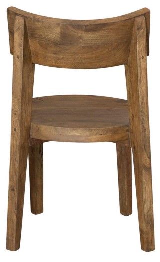 Coast2Coast Home™ Sequoia 2-Piece Light Brown Acacia Dining Chair Set 2