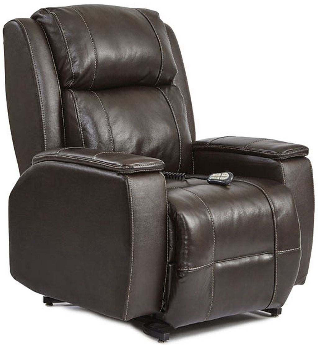 colton leather recliner