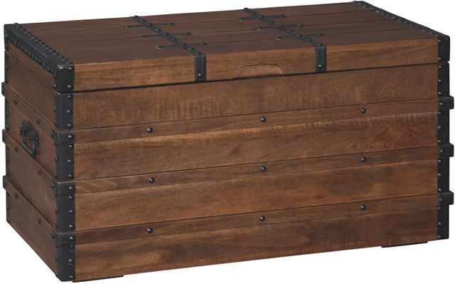 Signature Design by Ashley® Kettleby Brown Storage Trunk-0