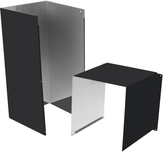 GE® Matte Black Duct Covers Extension