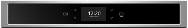 Whirlpool® 27" Black On Stainless Single Electric Wall Oven 3