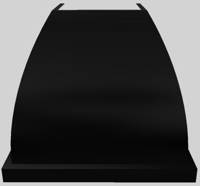 Vent-A-Hood® Designer Series 36" Black Wall Mounted Range Hood