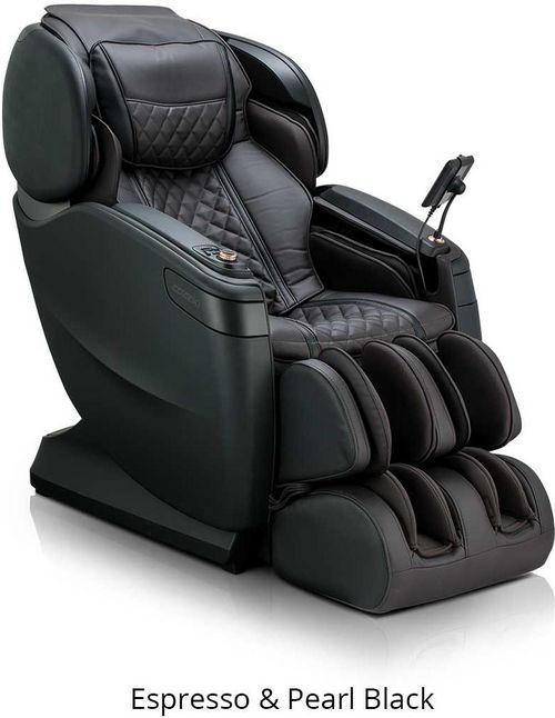 Cozzia® CZ Series Espresso/Pearl Black QI SE Massage Chair