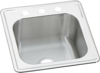 Elkay® Celebrity Stainless Steel Single Bowl Drop-in Laundry Sink