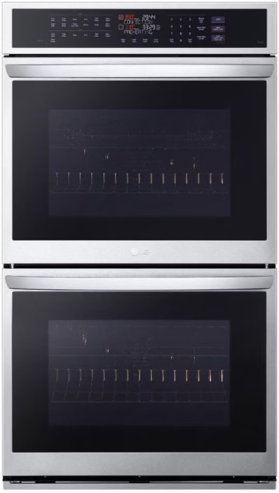 LG 30” PrintProof® Stainless Steel Built In Double Electric Wall Oven