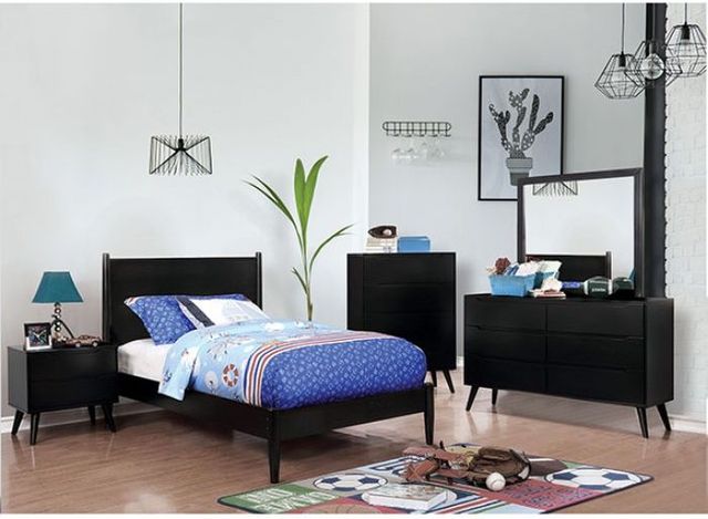 Furniture of America® Lennart II Black Dresser 5