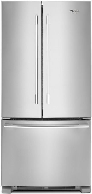 Whirlpool® 22.1 Cu. Ft. French Door Refrigerator-Fingerprint Resistant Stainless Steel