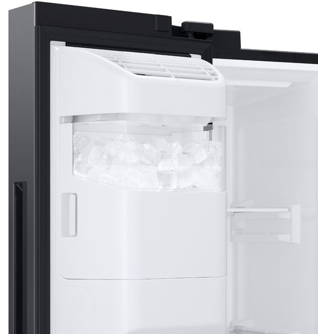 Samsung 22.0 Cu. Ft. Black Stainless Steel Counter Depth Side-by-Side Refrigerator 5