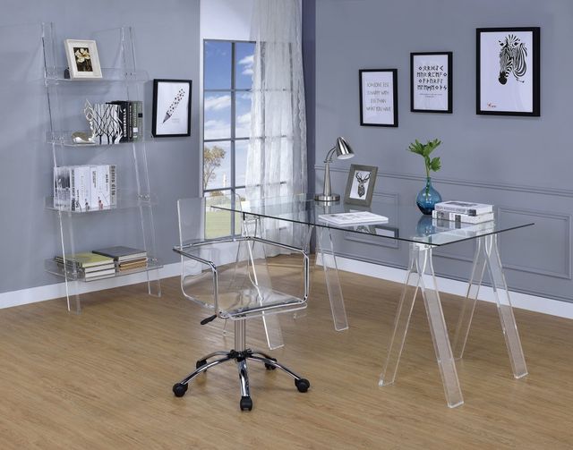Coaster® Amaturo Acrylic Office Chair 3