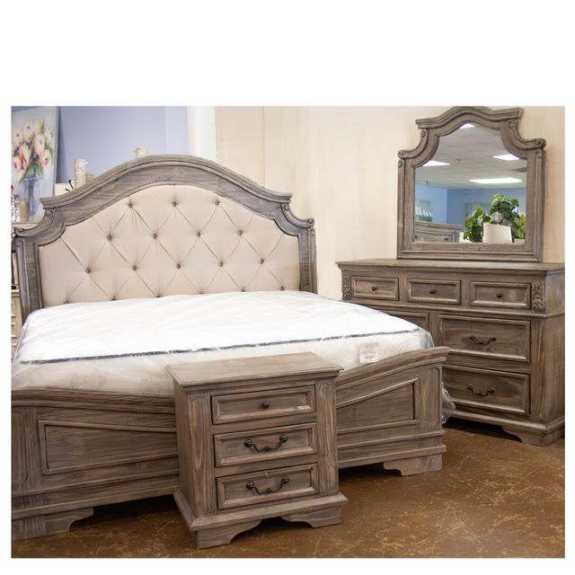 Vintage Furniture Freedom Upholstered King Bed-3